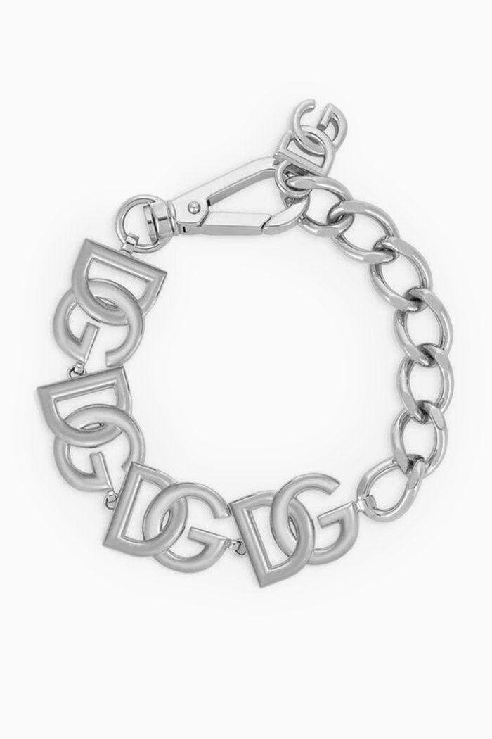 

DG Logo Bracelet, Silver