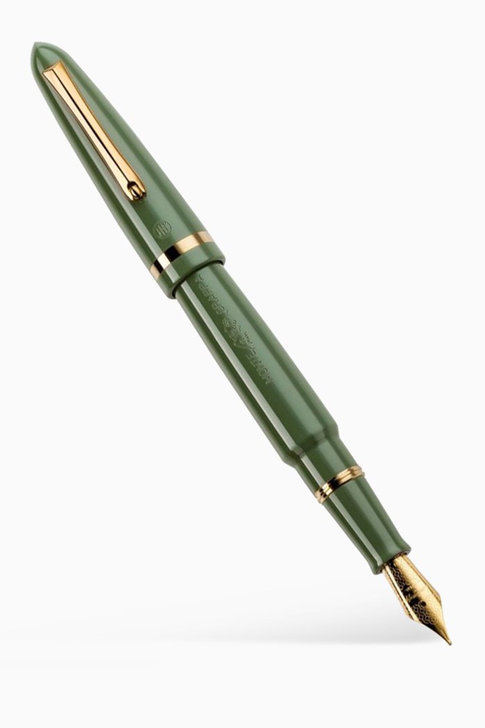 

Venetia Fountain Pen in Resin, Green