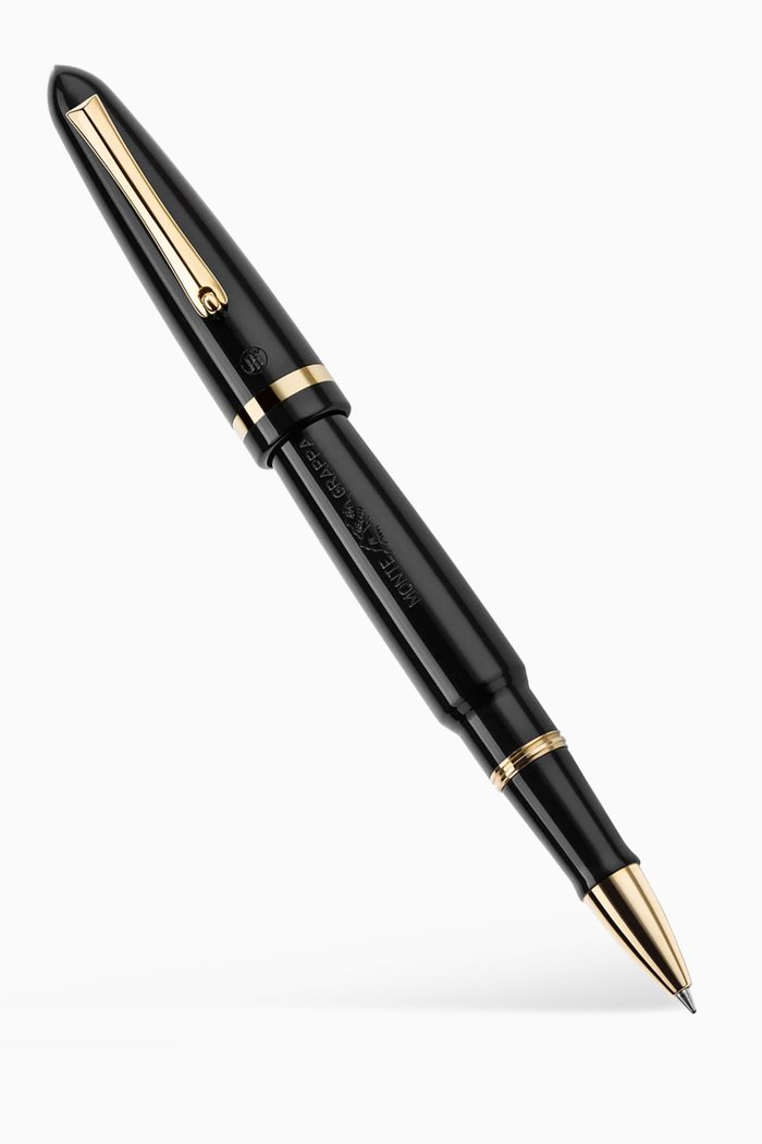 

Venetia Rollerball Pen in Resin, Black