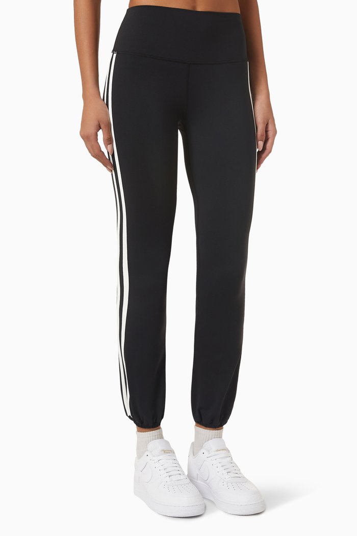 

Icon High-waist Supplex Leggings in Jersey, Black