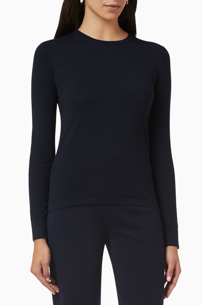 

Piuma Sweater in Cashmere, Blue