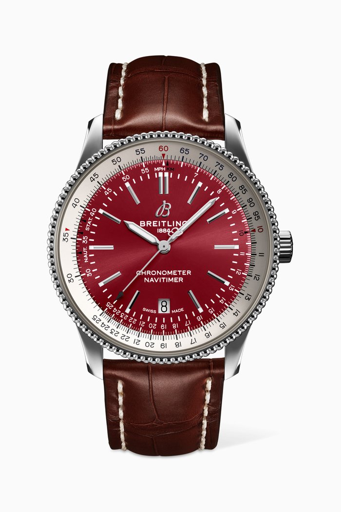

Middle East Edition Navitimer Automatic 41 with Tang Type Clasp, Red