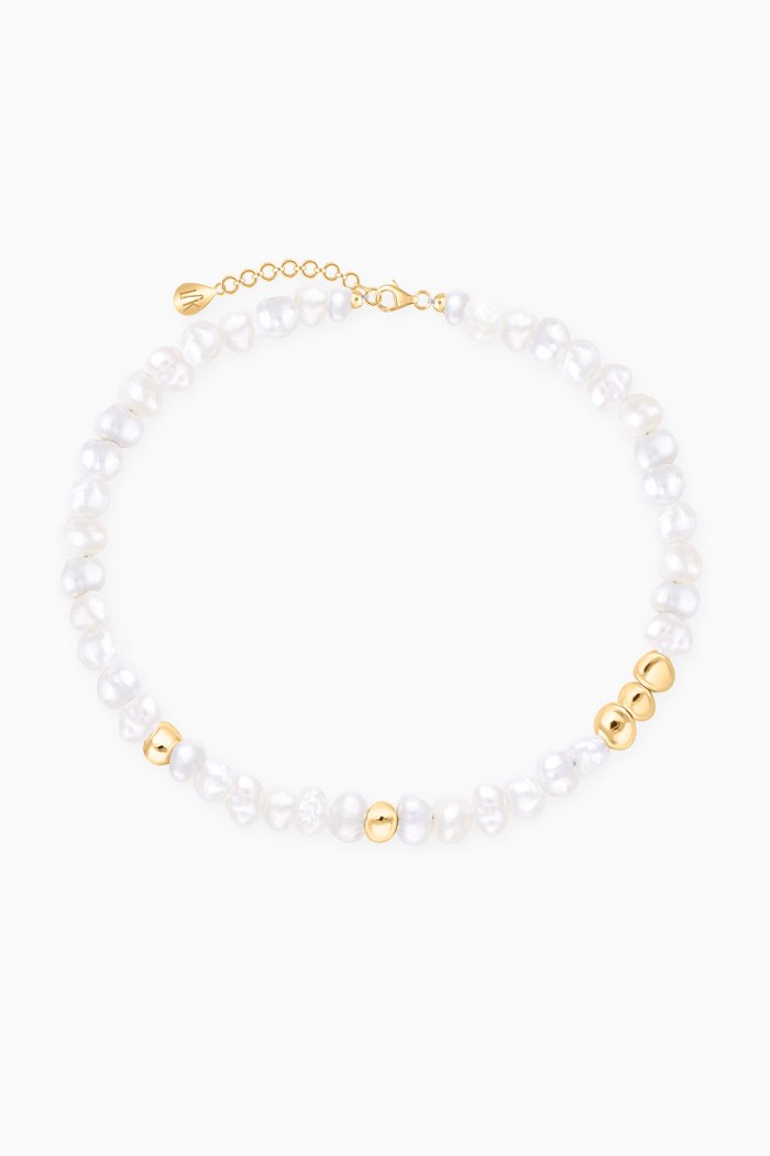 

Lulu Pearl Bracelet in 18kt Yellow Gold