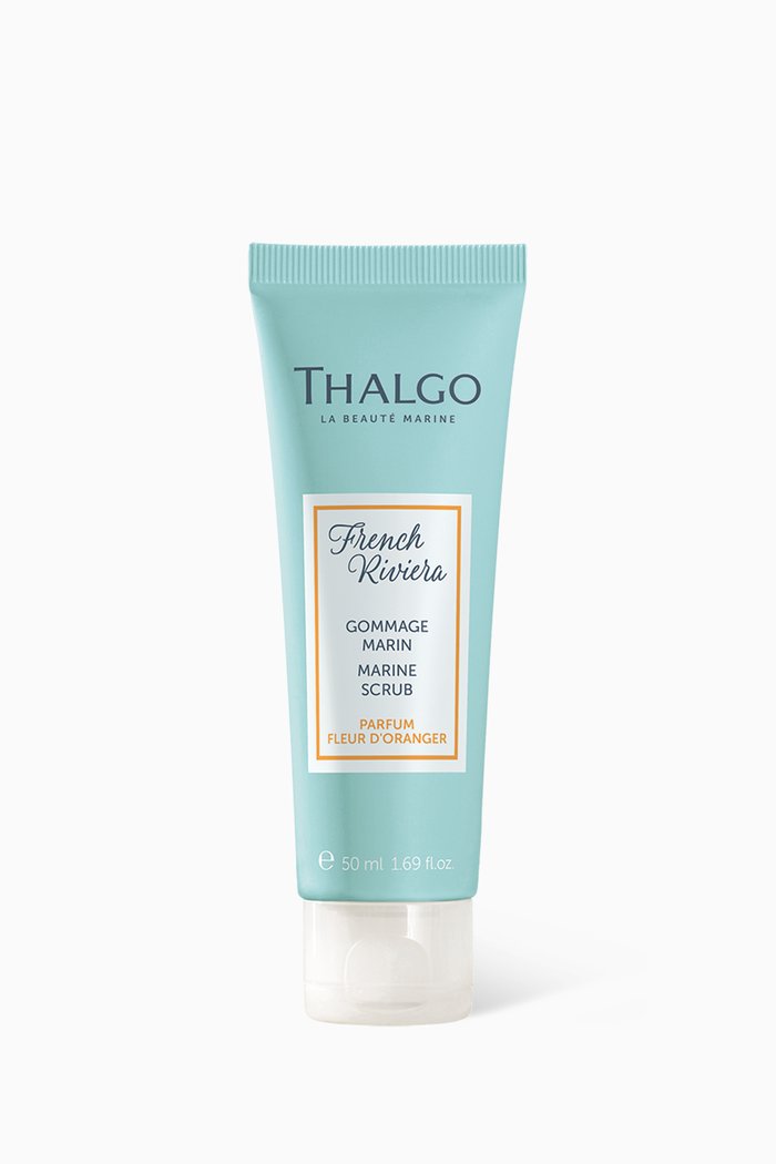 

French Riviera Marine Orange Blossom Scrub, 50ml, Multicolour