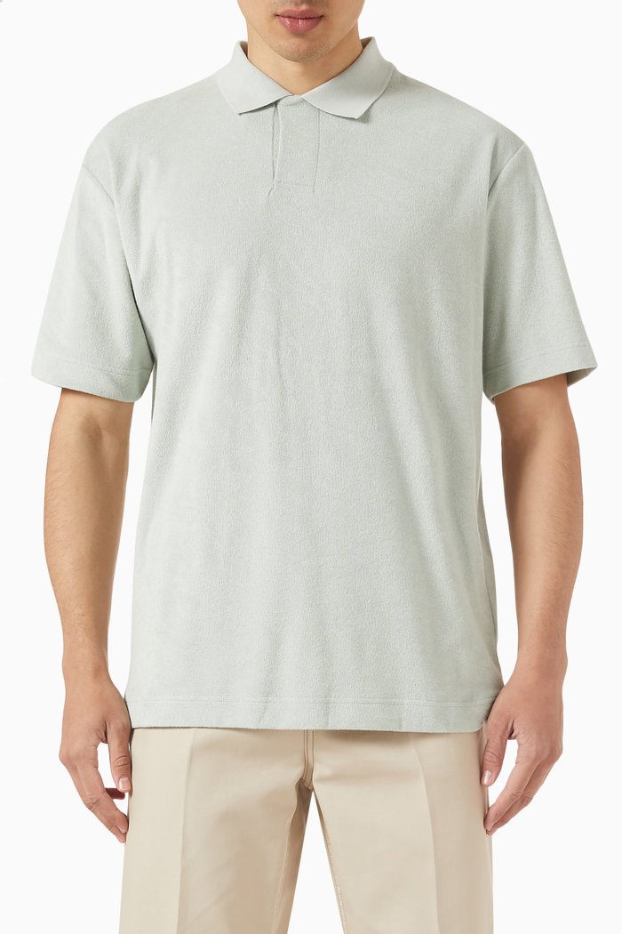 

Polo Shirt in Towelling, Green
