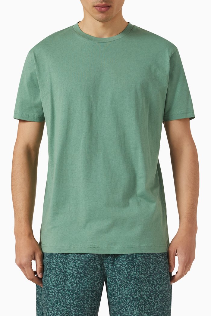 

Riviera T-shirt in Organic Cotton, Green