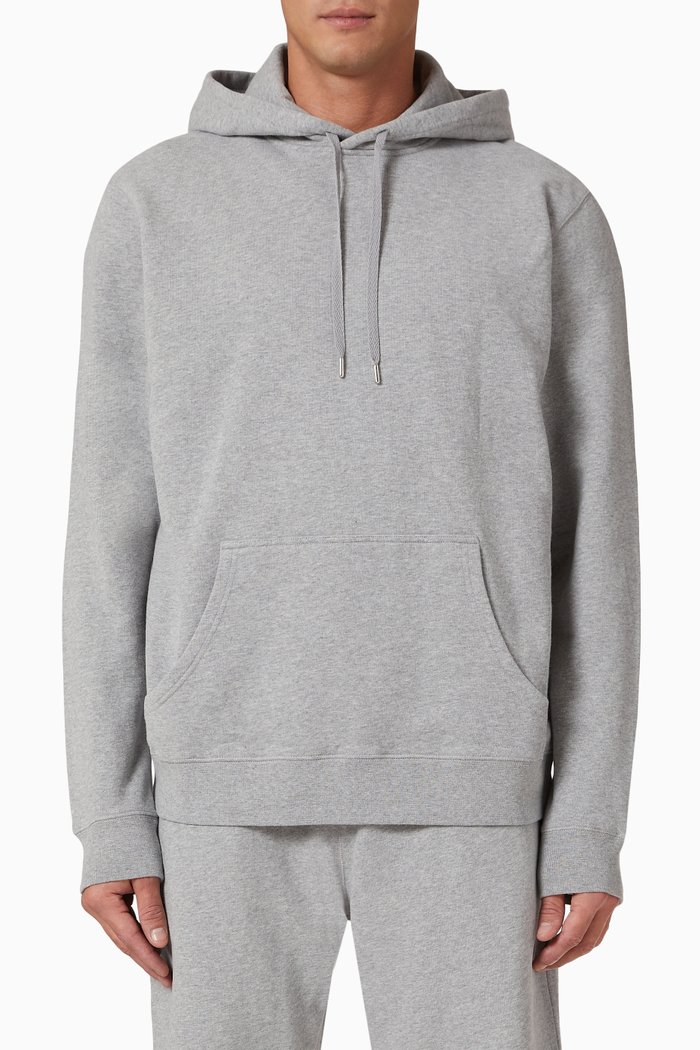 

Loopback Hoody in Cotton, Grey