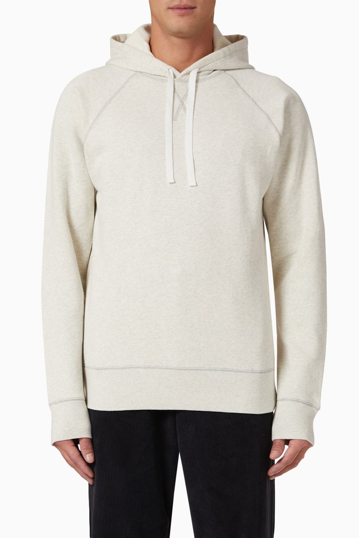 

Fleeceback Hoody in Cotton, Neutral