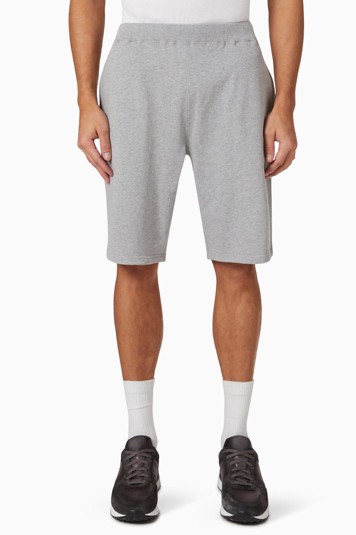 

Loopback Shorts in Cotton, Grey