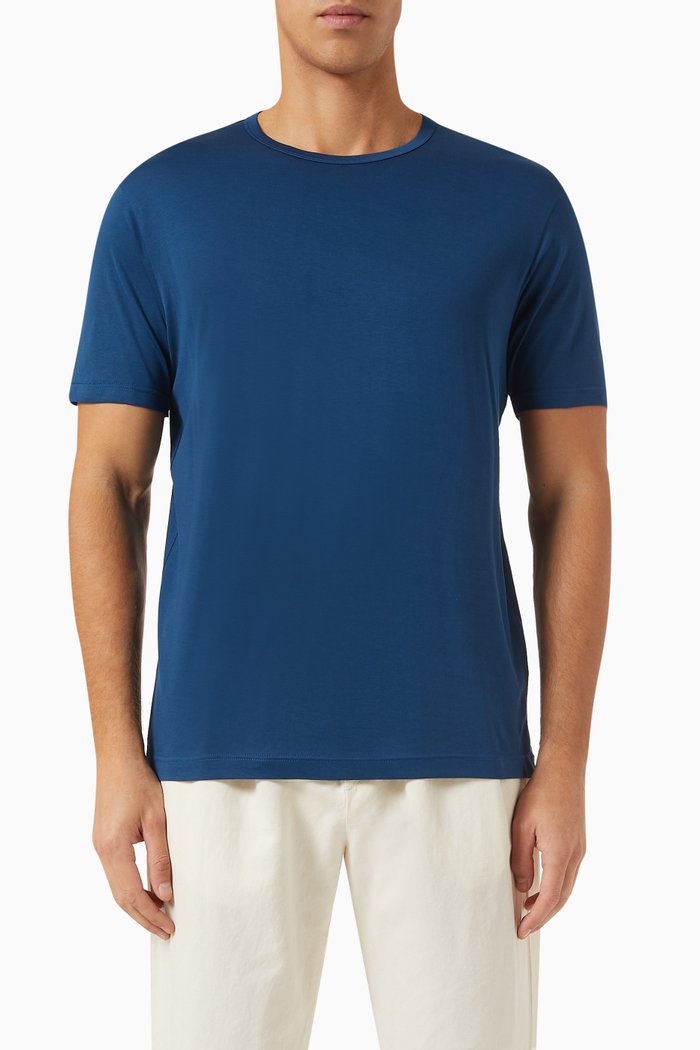 

Classic T‑shirt in Supima Cotton, Blue