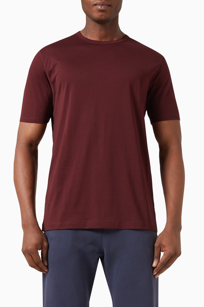 Classic T‑shirt in Supima Cotton, Red