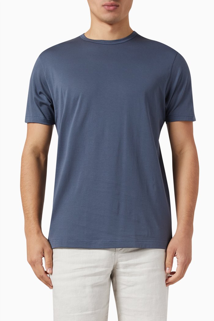 

Classic T‑shirt in Supima Cotton, Blue