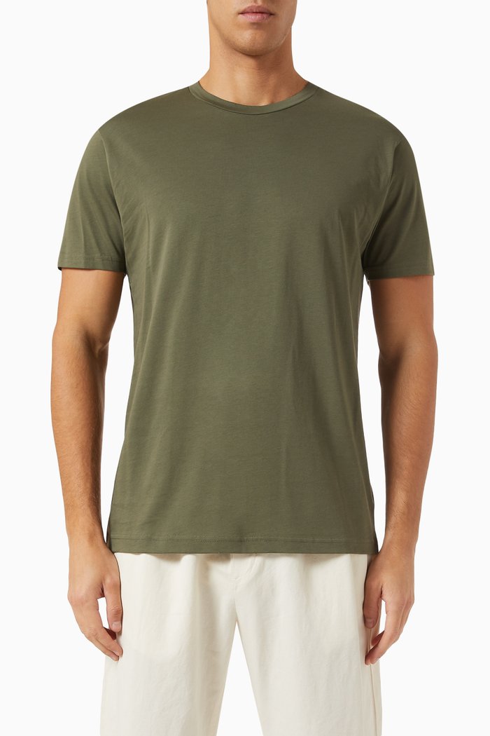 

Riviera T‑shirt in Organic Cotton, Green