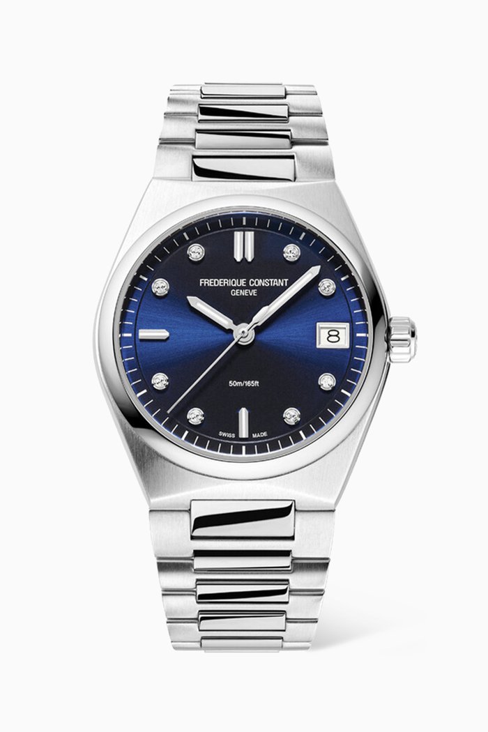 

Highlife Quartz Diamond & Stainless Steel Watch, 31mm, Blue