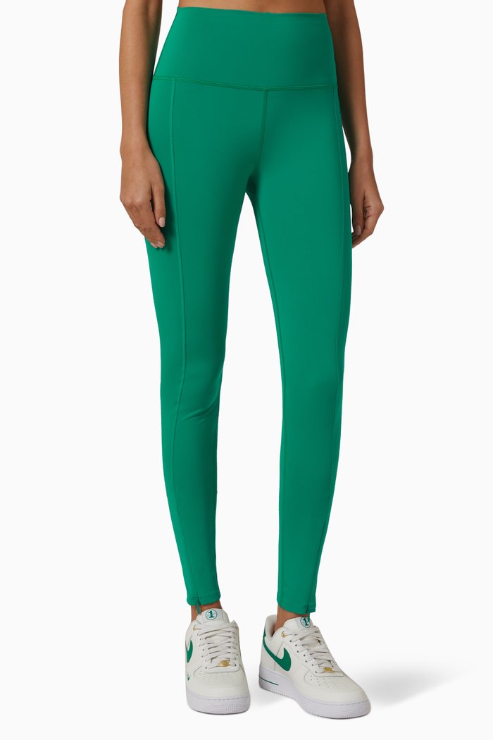 

Amplify Leggings in Recycled Fabric, Green