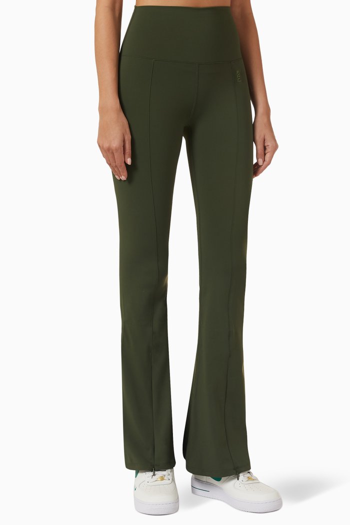 

Full Force Leggings in Recycled Polyester, Green
