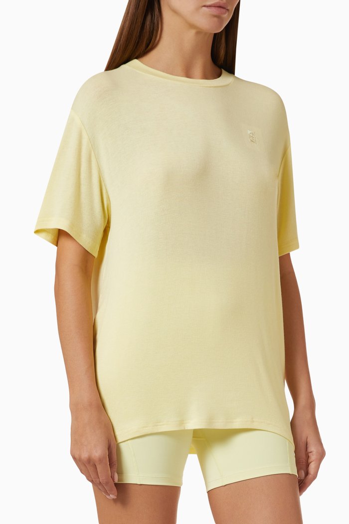 Primary T-shirt in Tencel Jersey, Yellow