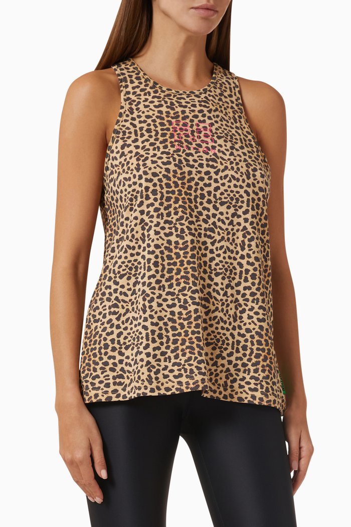 Del Mar Tank Top in Organic Cotton, Neutral
