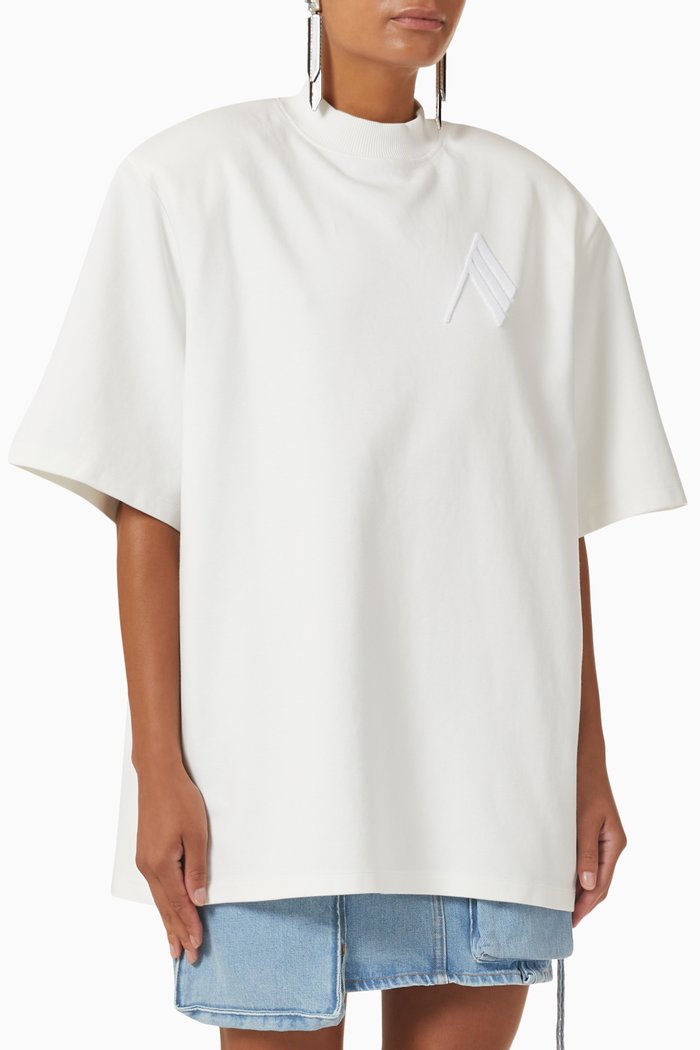 Killie T-shirt in Cotton Jersey, White