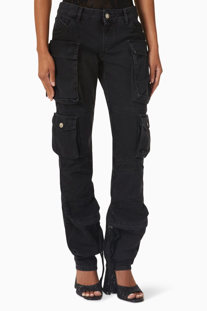

Essie Pants in Denim, Black