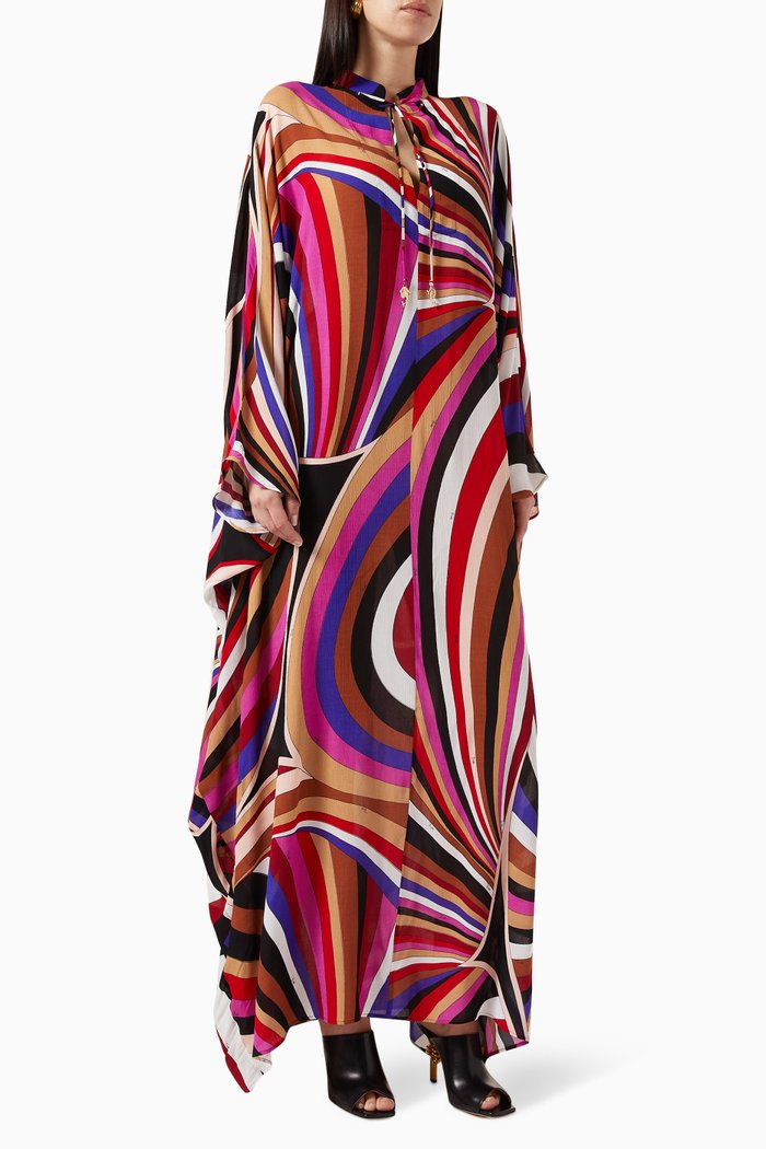 

Iride Print Kaftan, Multicolour