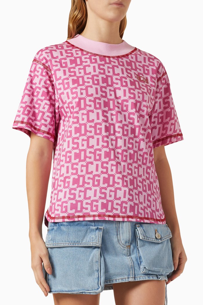 

Twisted Monogram T-shirt, Pink