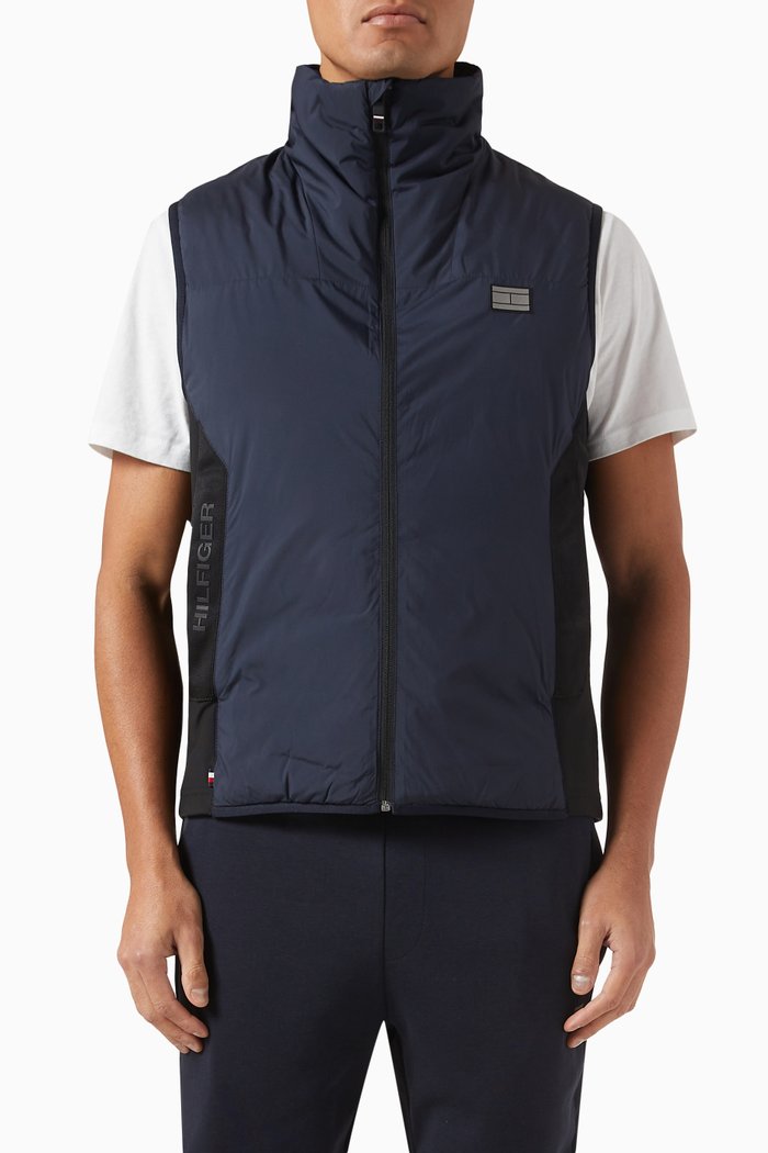 

Tech Essentials Padded Vest, Blue