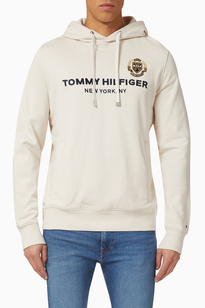 

Icon Crest 132090 Hoodie in Cotton, Neutral