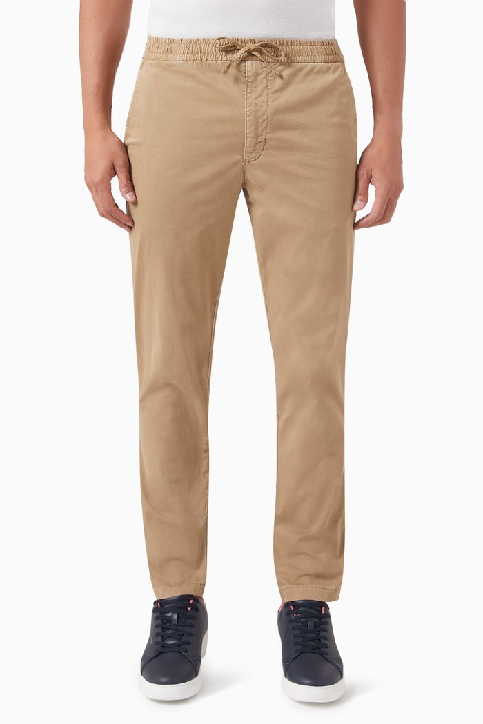 Chelsea Pants in Cotton Stretch, Neutral
