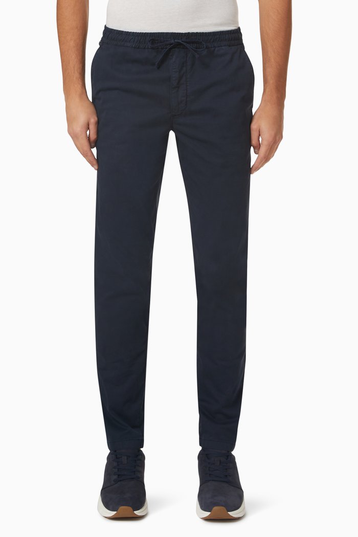 

Chelsea Pants in Cotton Stretch, Blue
