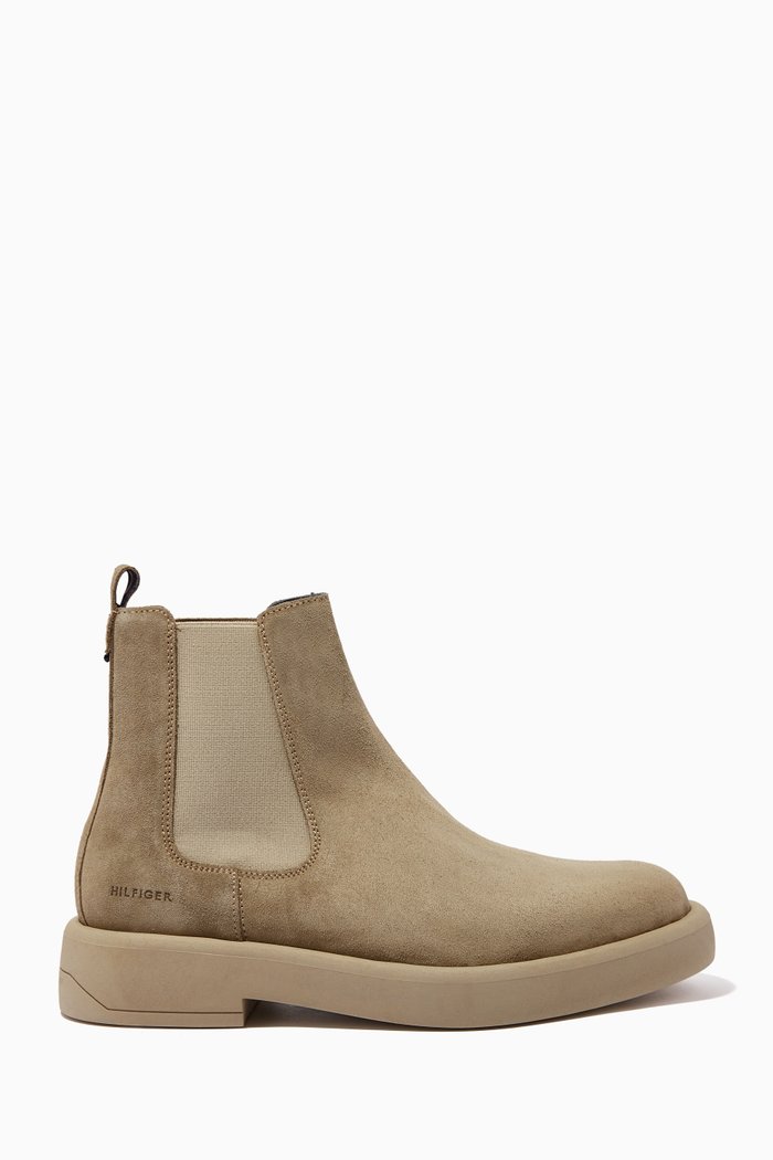 

Chelsea Boots in Suede, Neutral