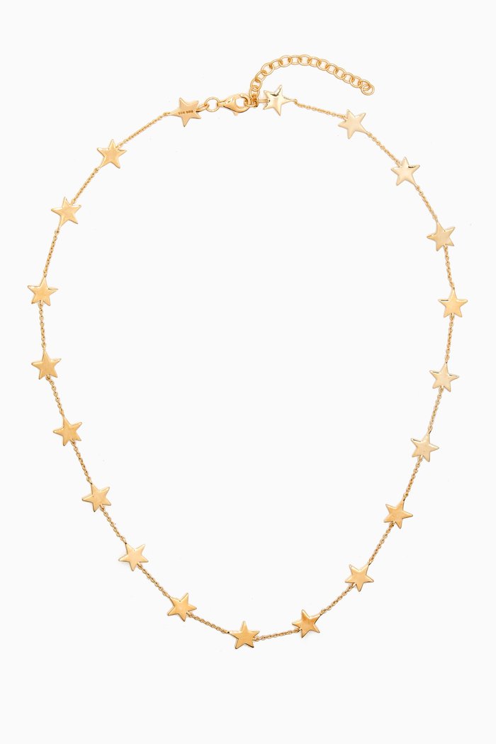 

Starry Night Necklace in 14kt Gold Vermeil, Yellow
