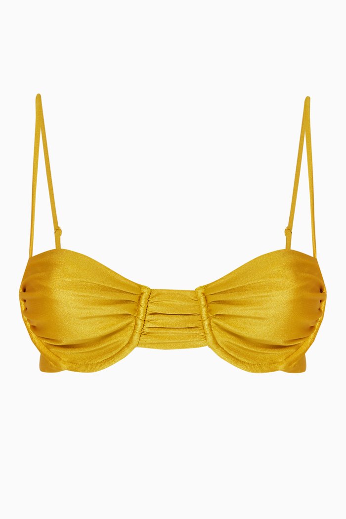 

Mia Bikini Top in LYCRA®, Yellow