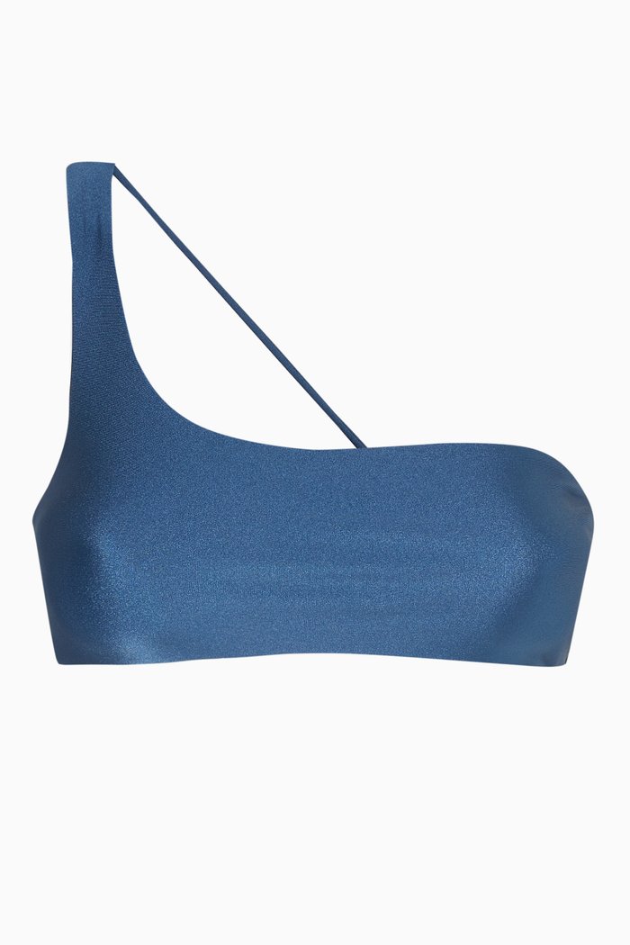 

Apex One-shoulder Bikini Top in LYCRA®, Blue