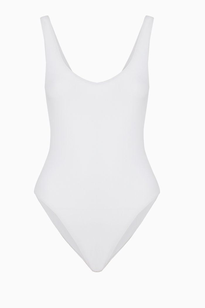 

Contour One-piece Swimsuit in LYCRA®, White