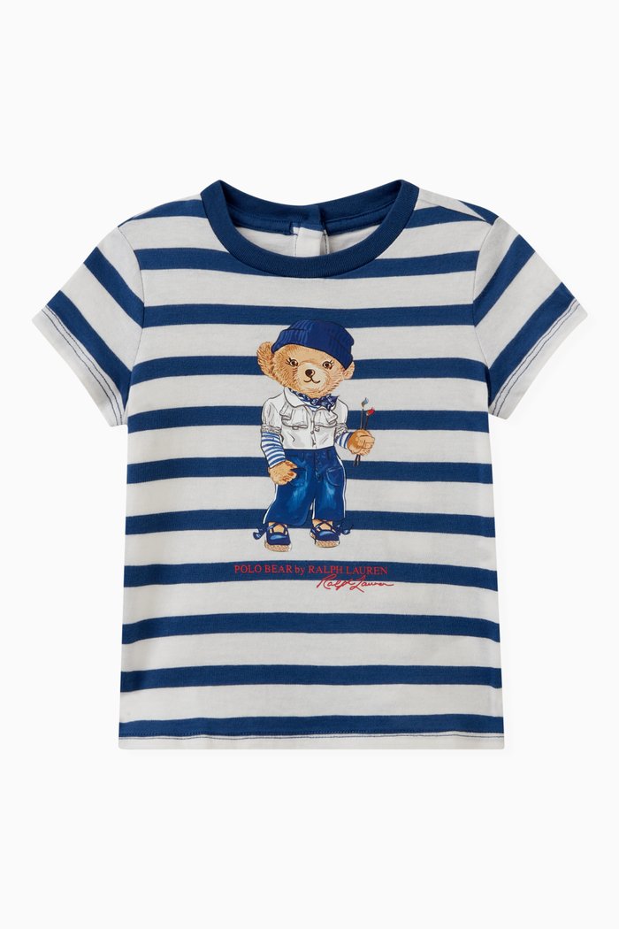 

Polo Bear T-shirt in Cotton, White