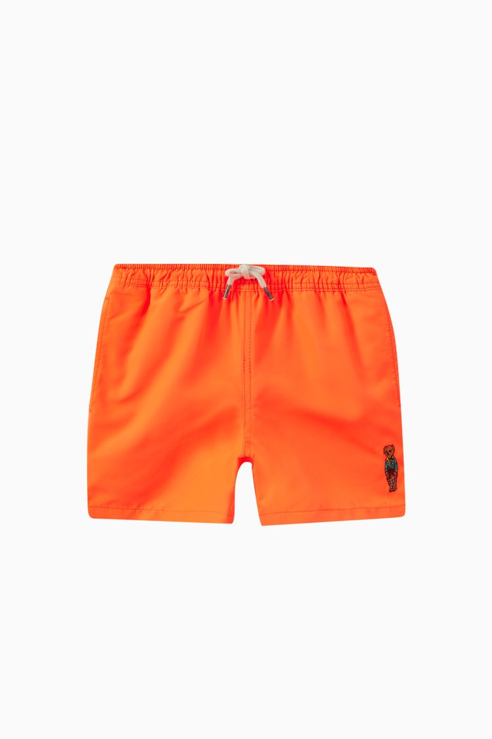 

Traveller Swimming Trunks in Technical Fabric, Orange