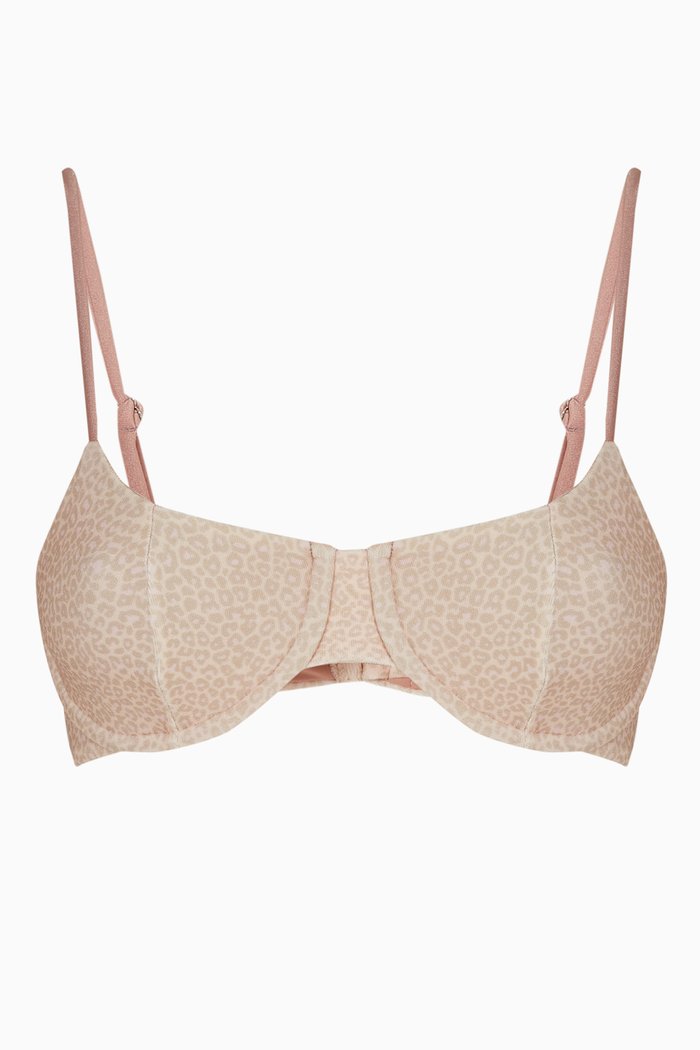 

Pam Bikini Top in Terry, Neutral