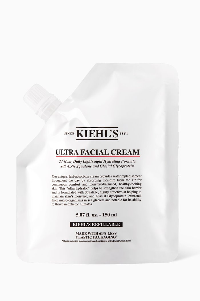 

Ultra Facial Cream Refill Pouch, 150ml, Colourless