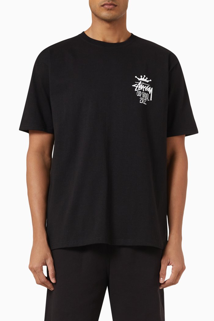 

Old Skool 22 T-shirt in Cotton Jersey, Black