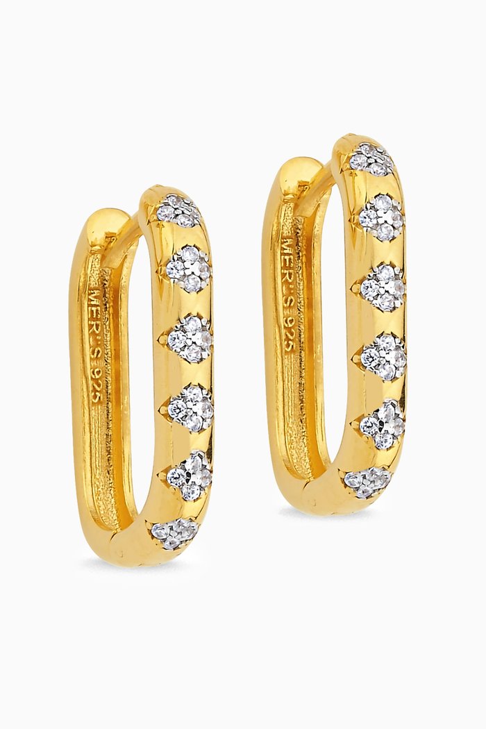 

Adore Huggie Earrings in 24kt Gold-plated Sterling Silver