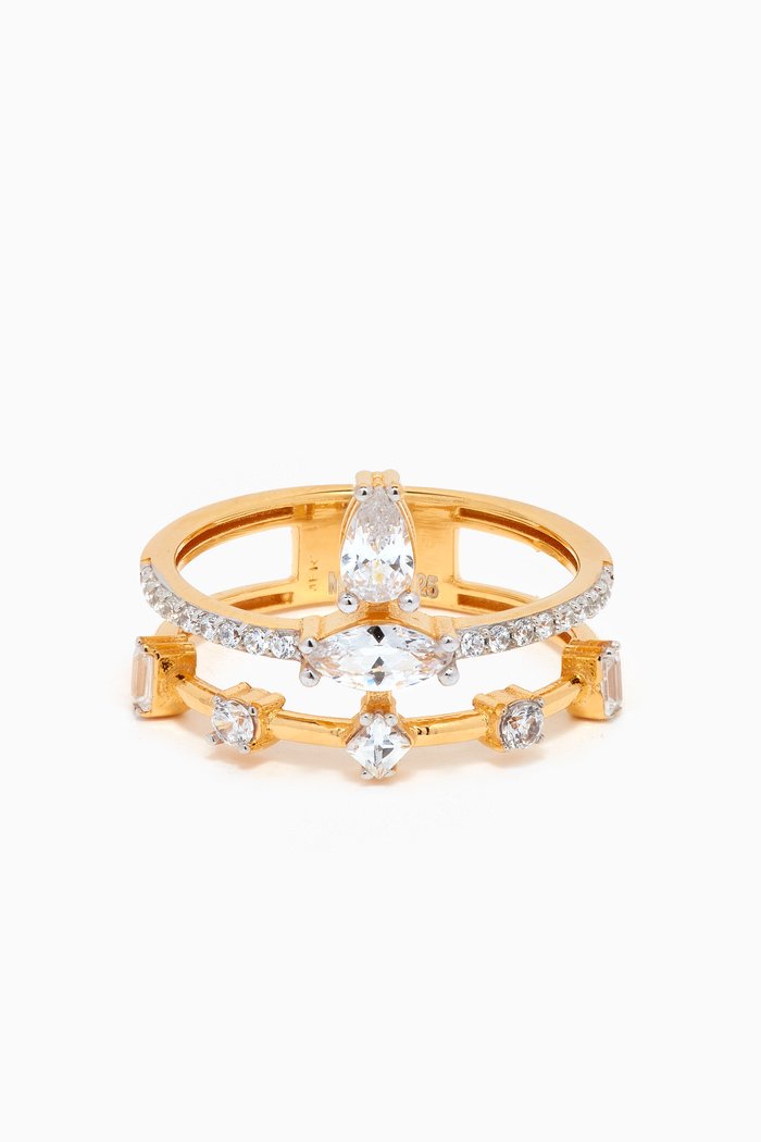 

Higher Love Ring in 24kt Gold-plated Sterling Silver