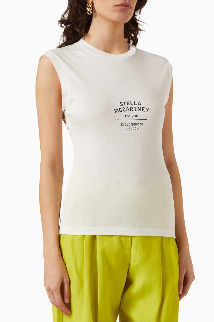

Old Bond Street Top in Jersey, Neutral
