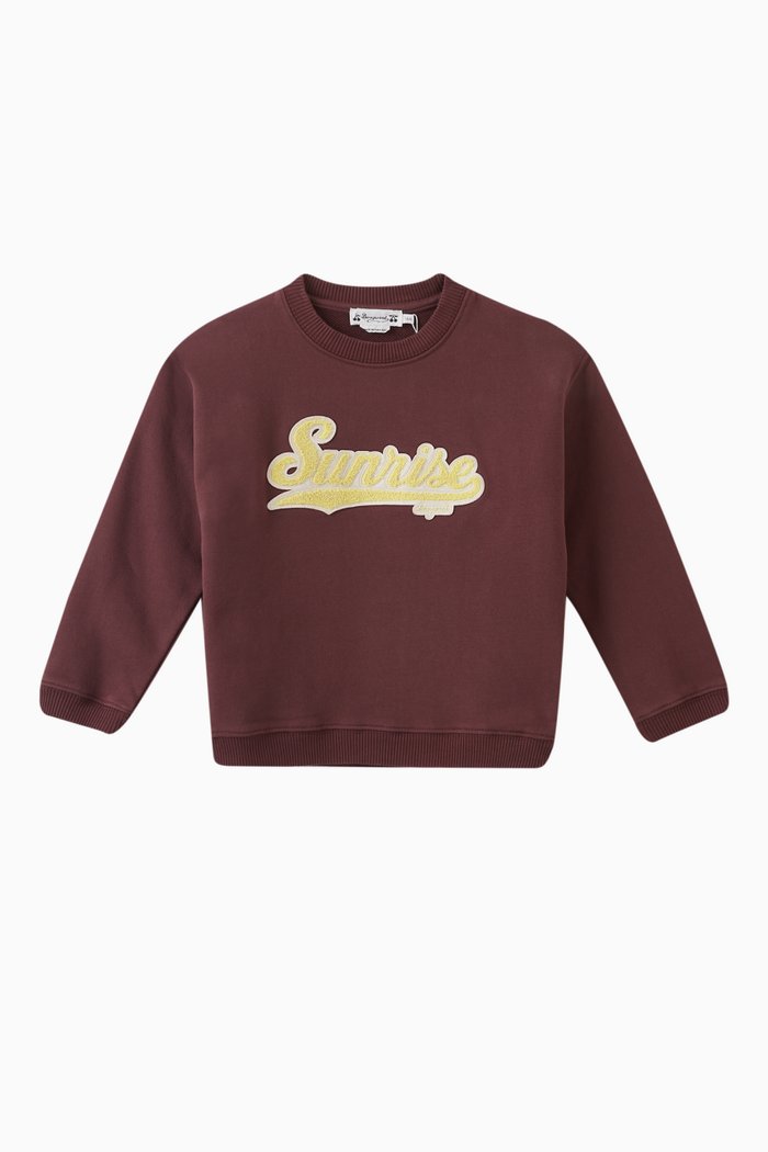 

Sunrise Sweatshirt in Cotton, Purple