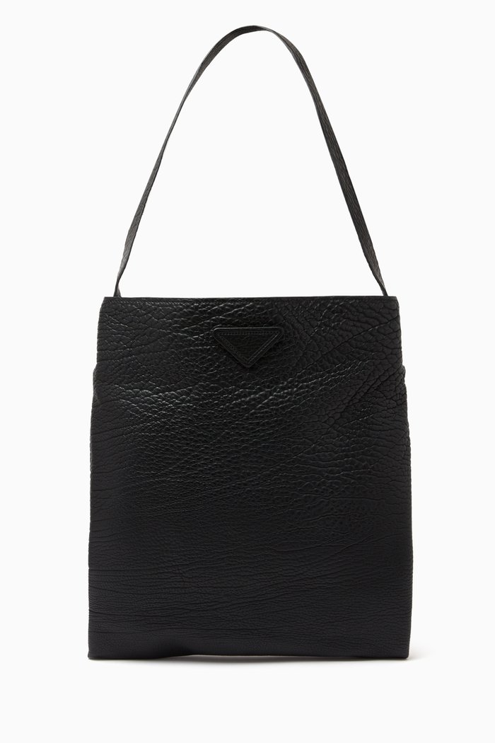 

Tote Bag in Leather, Black