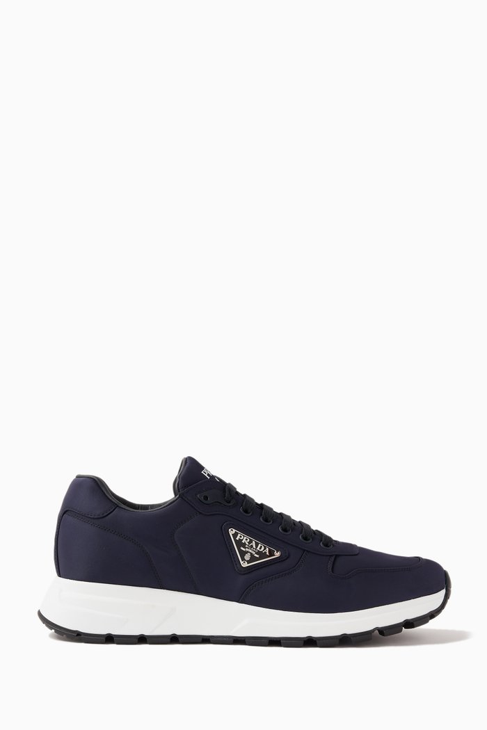

PRAX Sneakers in Nylon Gabardine, Blue