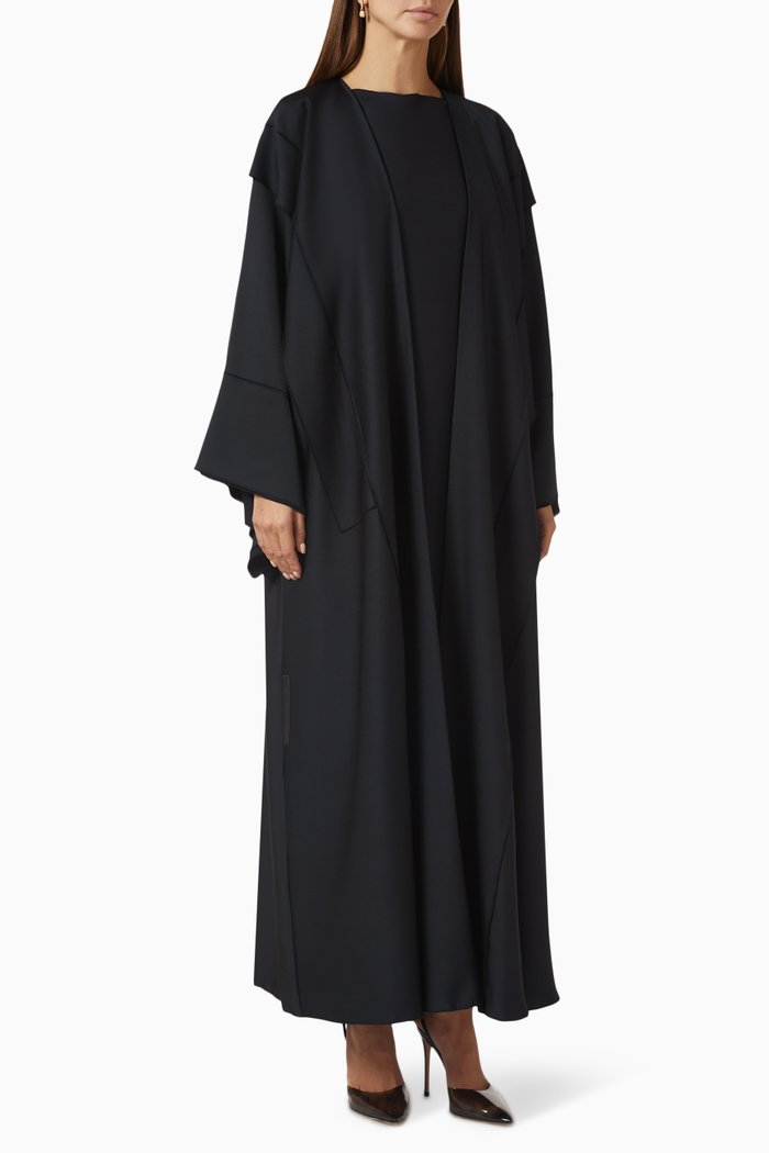 

Abaya & Dress Set, Black