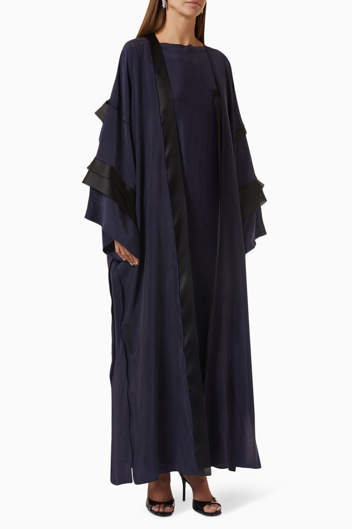 

Abaya & Dress Set, Blue