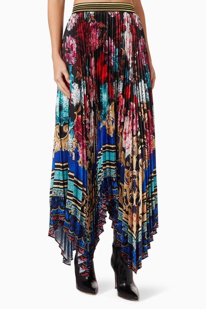 

Katz Pleated Maxi Skirt, Multicolour