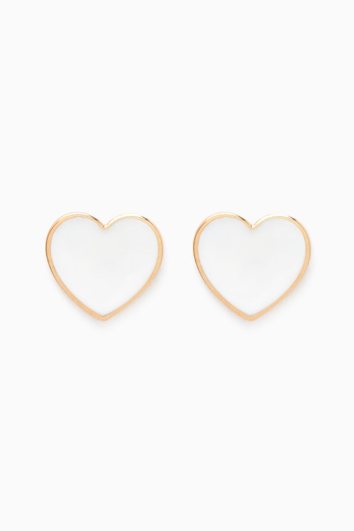 

Emerald Stud Earrings in 18kt Gold, Yellow